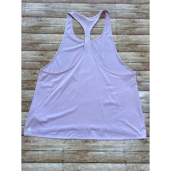 Fabletics Peggy Tank Size Medium Petal Color Style # tk1825240 - Picture 6 of 9